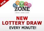 A NEW Draw EVERY MINUTE with LottoZone